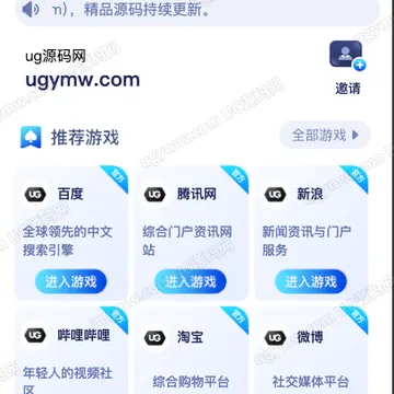 UG源码网 | 多页聚合导航站源码